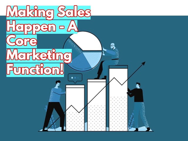 Of marketing 7 functions, this is often not known but sales is an integrated part of marketing wherein leads are collected and handed off to the sales team so as to prospect and close deals.