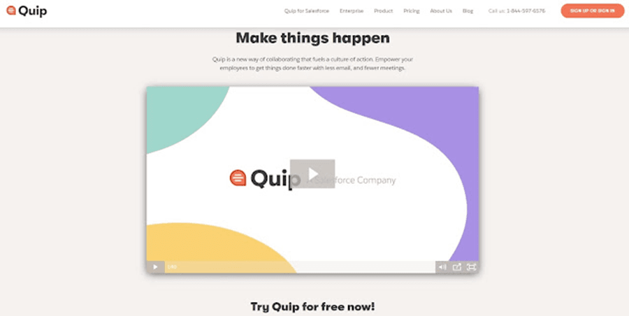 Quip: Productivity app for you and your team