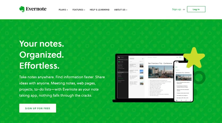 Evernote: App to increase productivity