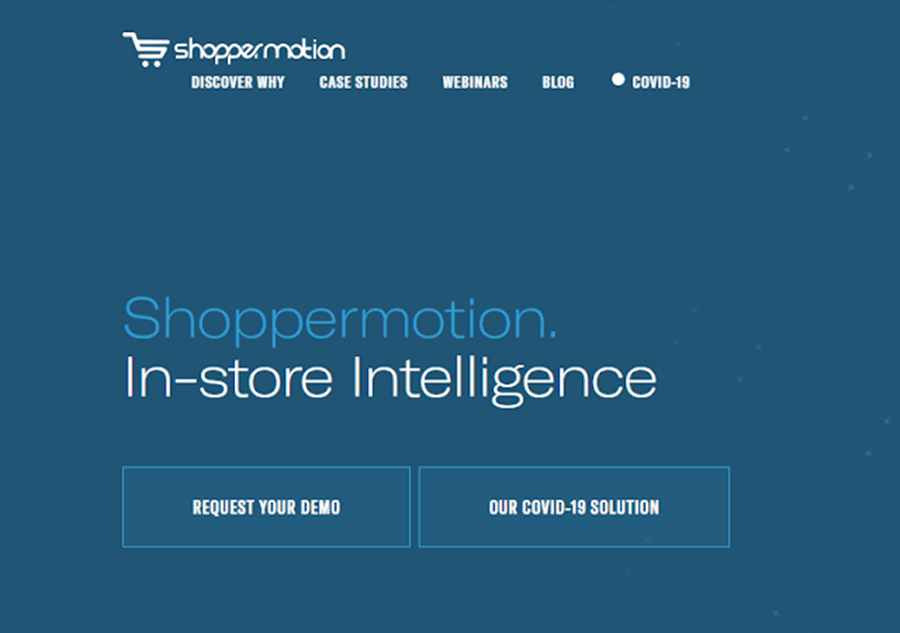  ShopperMotion is a data analytics tool being used by retail stores all over the world