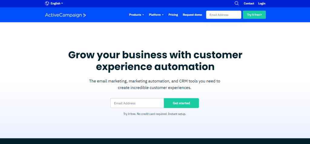 ActiveCampaign is a marketing automation platform that empowers small and mid-sized businesses to send personalized emails, nurture leads, and measure results.