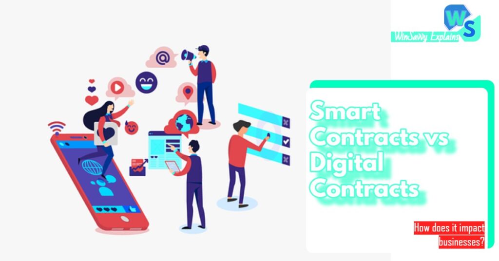 What are the differences in smart contracts vs traditional contracts?