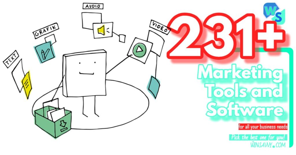231+ Marketing Tools and Software for all your business needs: Pick the best one for you!