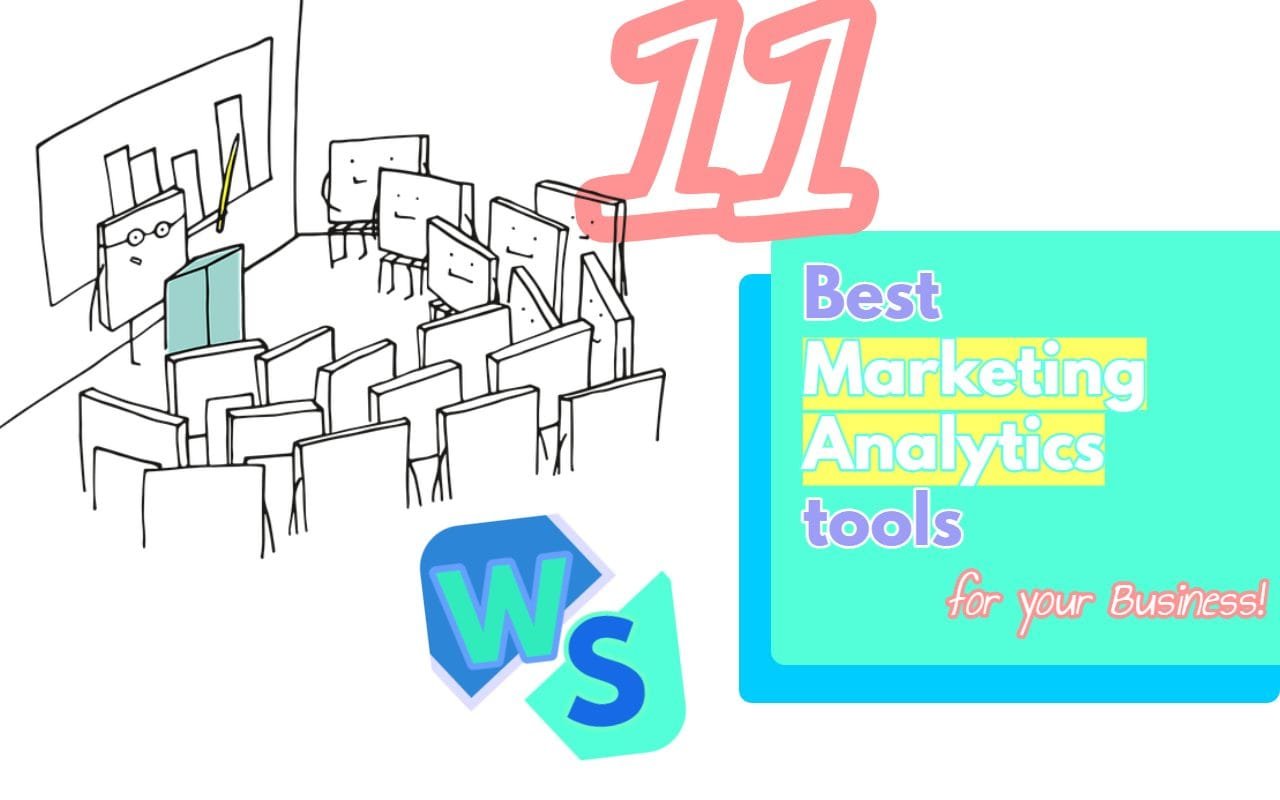 What are the best marketing analytics tools and how do they help in data driven decision making? We comprise web analytics tools, business analytics tools as more!