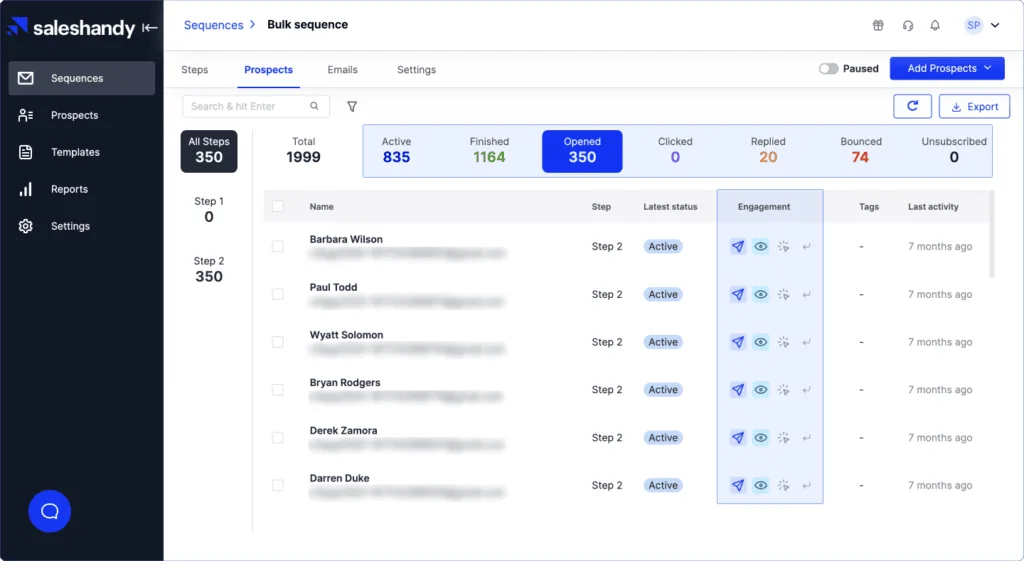Getting started with SalesHandy