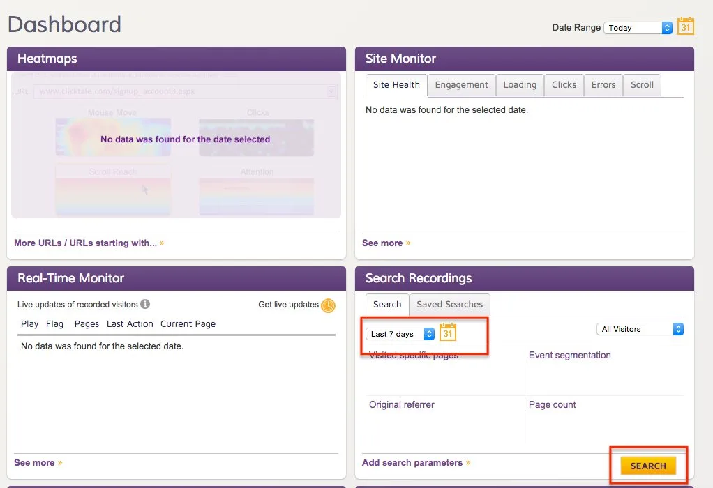 Getting started with ClickTale.