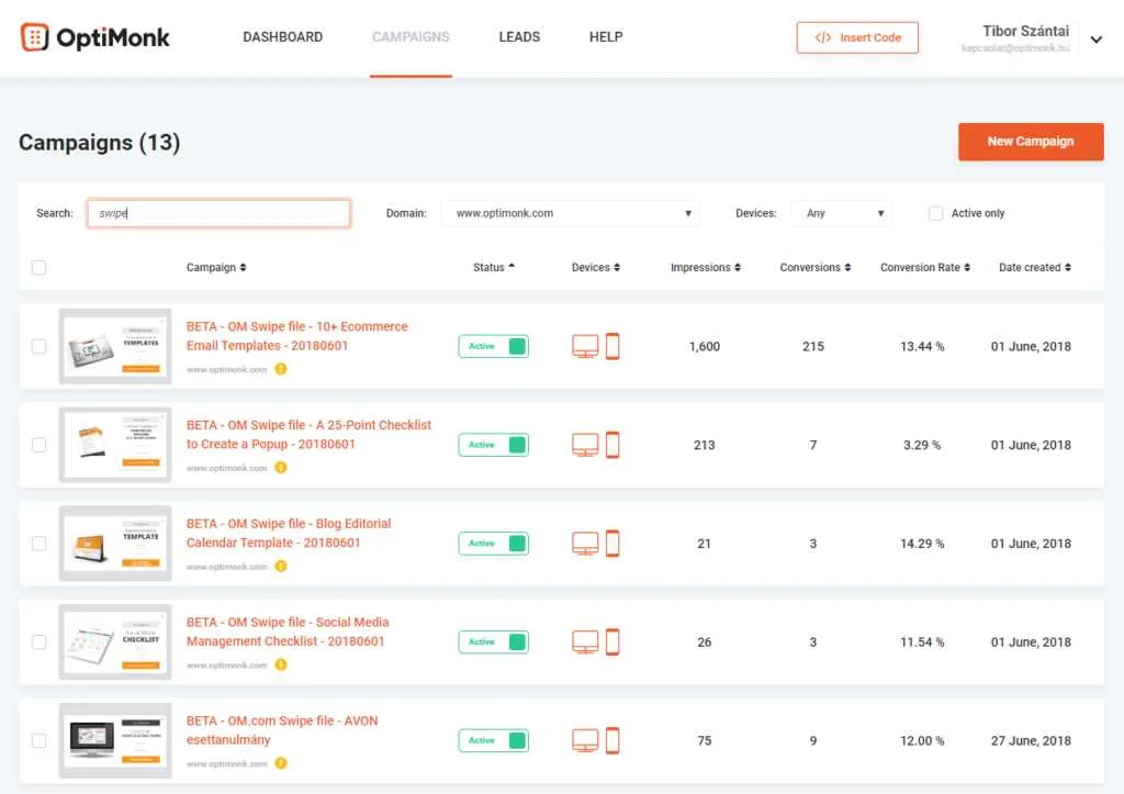 Understanding how to use OptiMonk.