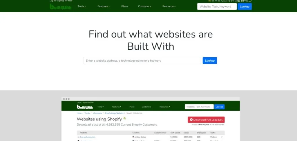 BuiltWith