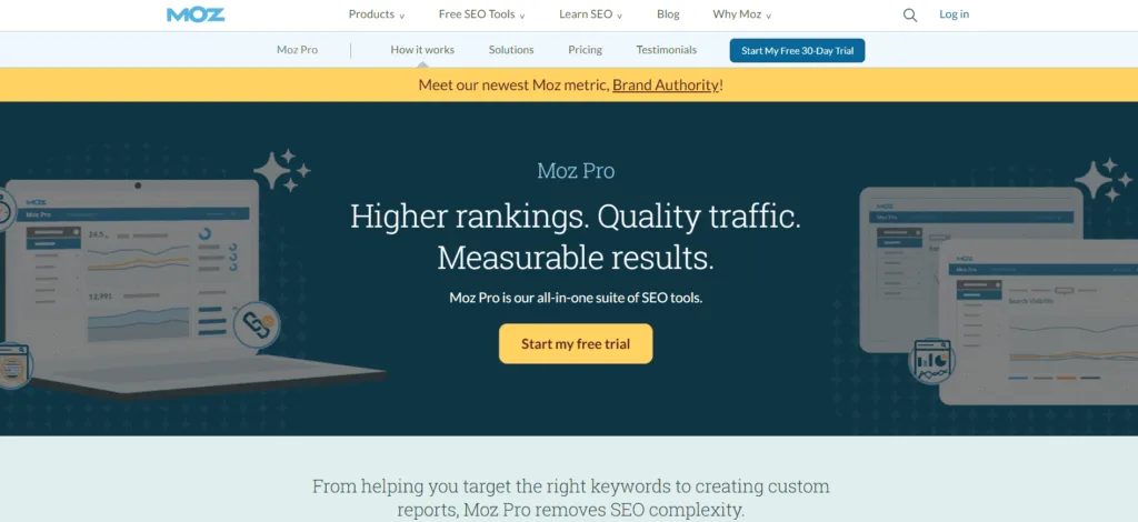 Moz's Link Explorer