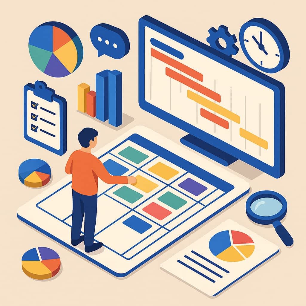 Microsoft Project, on the other hand, offers a more traditional project management interface that caters to users looking for detailed project planning and tracking capabilities. Known for its comprehensive feature set, Microsoft Project’s interface is designed to accommodate a wealth of project information, from detailed task lists and schedules to complex Gantt charts and resource allocation tables.