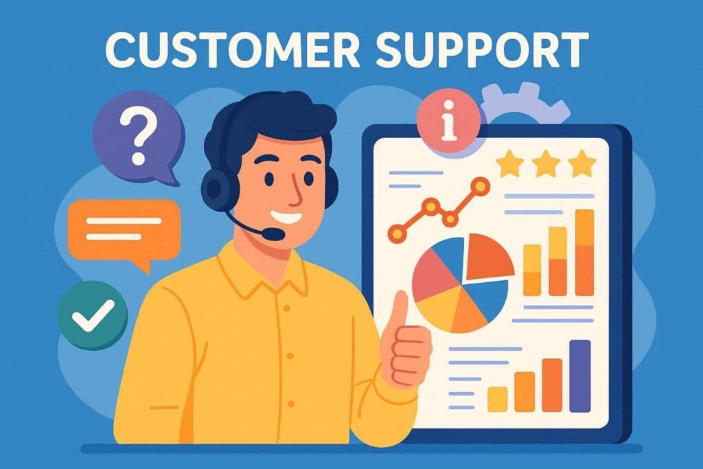 The availability and quality of support and resources provided by an analytics tool can significantly impact its usability and the speed at which users can leverage it to its full potential. The effectiveness of customer support and the availability of educational resources are crucial in helping users overcome challenges and maximize the value they get from an analytics tool. Let's see how Crazy Egg and Statcounter fare in these areas.