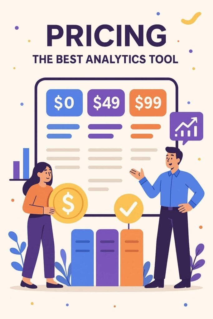This factor plays a significant role in the decision-making process, as businesses must weigh the cost of the analytics tool against the benefits and insights it delivers. The right choice ensures a return on investment through actionable data insights that drive strategic decisions and operational efficiencies. An analytics tool should not only fit within your budget but also provide significant value for the cost, offering features and insights that directly contribute to achieving business goals.