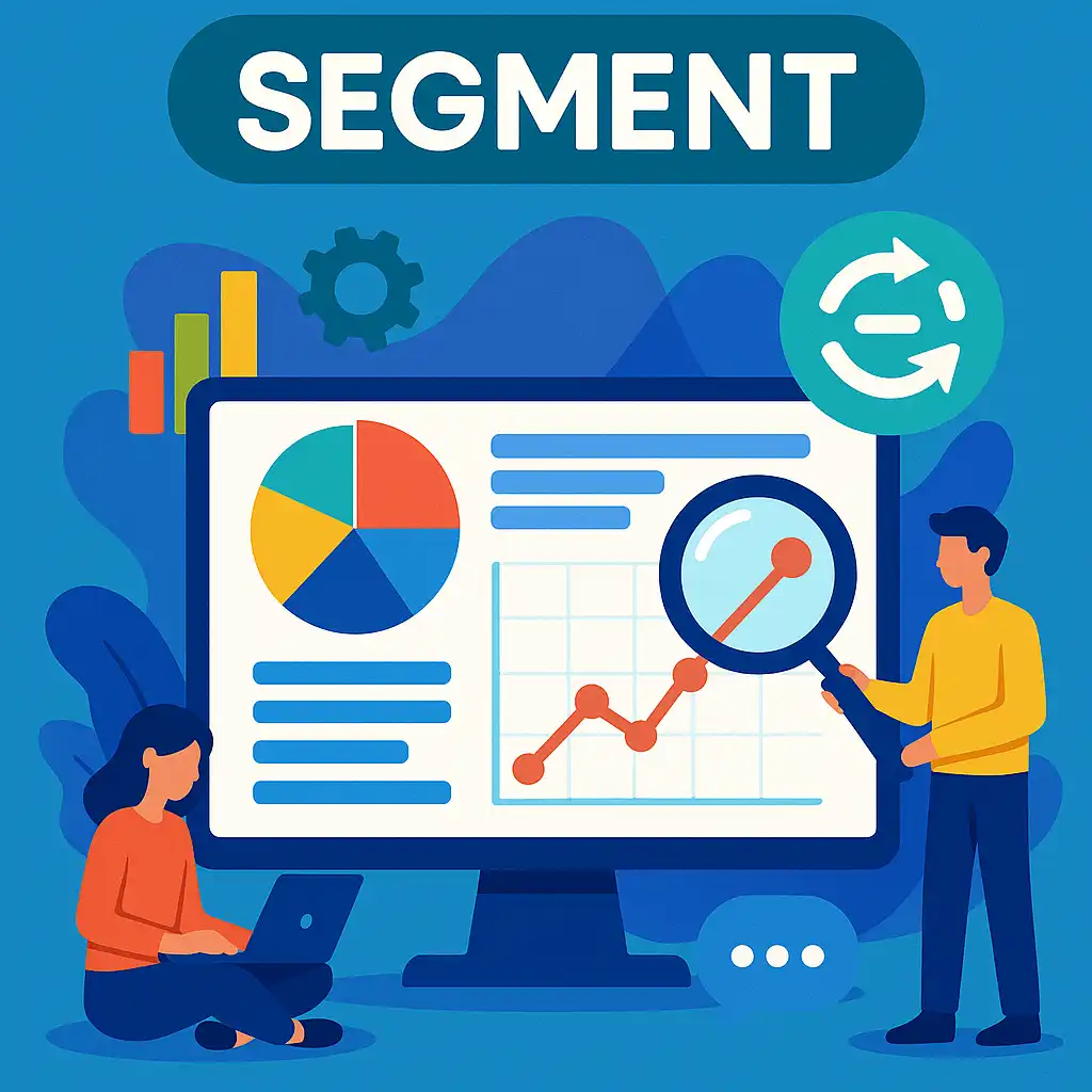 Segment's approach to data analysis is fundamentally different from that of traditional analytics platforms. It acts as a powerful conduit, focusing on the collection, unification, and routing of data to other analytics, marketing, and data warehousing tools. This means that while Segment itself does not offer direct data analysis or reporting features, it enables a seamless flow of data into tools that specialize in those functions. The strength of Segment lies in its ability to ensure data consistency and accessibility across the tools you already use or plan to incorporate into your analytics strategy. The value here is in the setup of a flexible, reliable data infrastructure that feeds into targeted analysis and reporting tools tailored to specific needs.