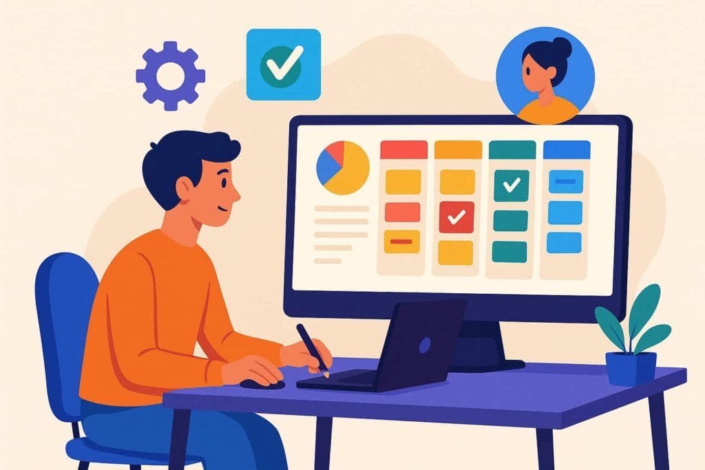 Monday.com greets its users with a vibrant, intuitive interface that turns project management from a dreaded chore into an engaging, even enjoyable, experience. Imagine a canvas where your projects come to life in vivid colors, where tasks are not just entries in a table but parts of a dynamic mosaic that you can shape and reshape to your liking.