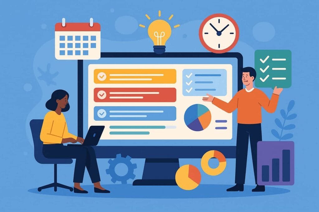 From the moment you step into the world of Monday.com, it's clear that the platform takes visual appeal seriously. It's not just about looks; it's about making the complex simple. With a brightly colored, intuitive interface, Monday.com transforms the mundane task of project management into a more engaging, almost enjoyable experience.