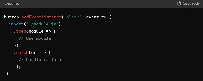 Code splitting is a technique that can significantly impact the performance of your JavaScript application, especially for on-page SEO. It involves breaking your app's code into smaller chunks, which can then be loaded on demand. Here’s how to implement it effectively:
