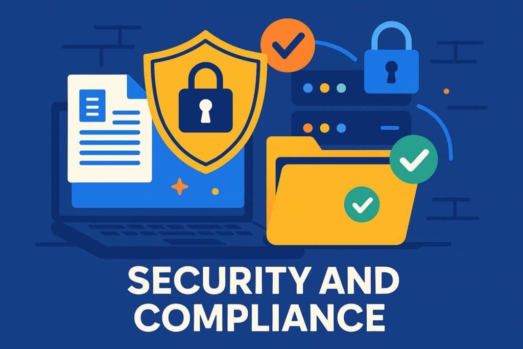 The strength of a document management system's security measures and its ability to help organizations maintain compliance can significantly impact the platform's viability for any business.
