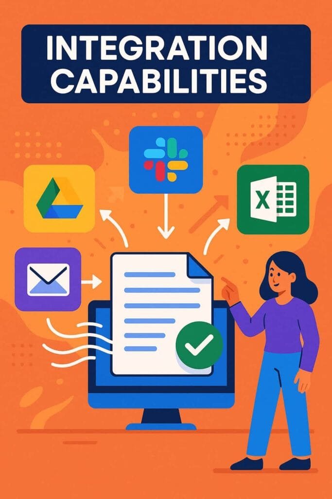 In the interconnected digital ecosystem of today’s workplace, a document management system’s ability to seamlessly integrate with other tools and services determines its value and effectiveness. Just as a ship's strength is not just in its sails but also in its ability to navigate through diverse waters, a document management tool's power lies in its compatibility with the broader tech landscape.