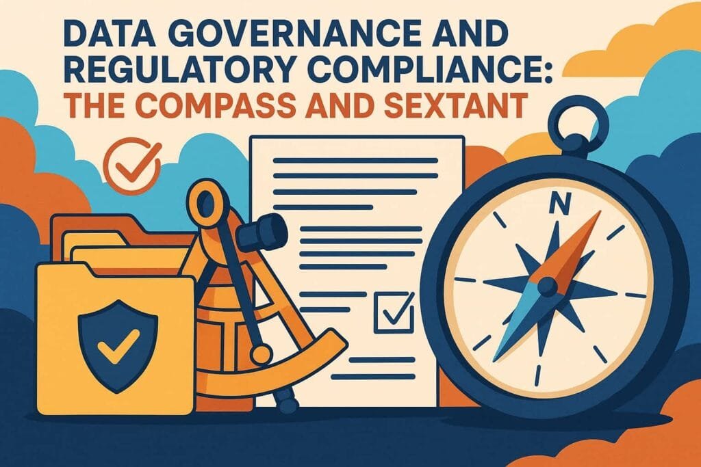 Data governance and regulatory compliance are akin to a ship's compass and sextant, guiding organizations through the complex legal and operational landscapes to ensure the safe handling of sensitive information.