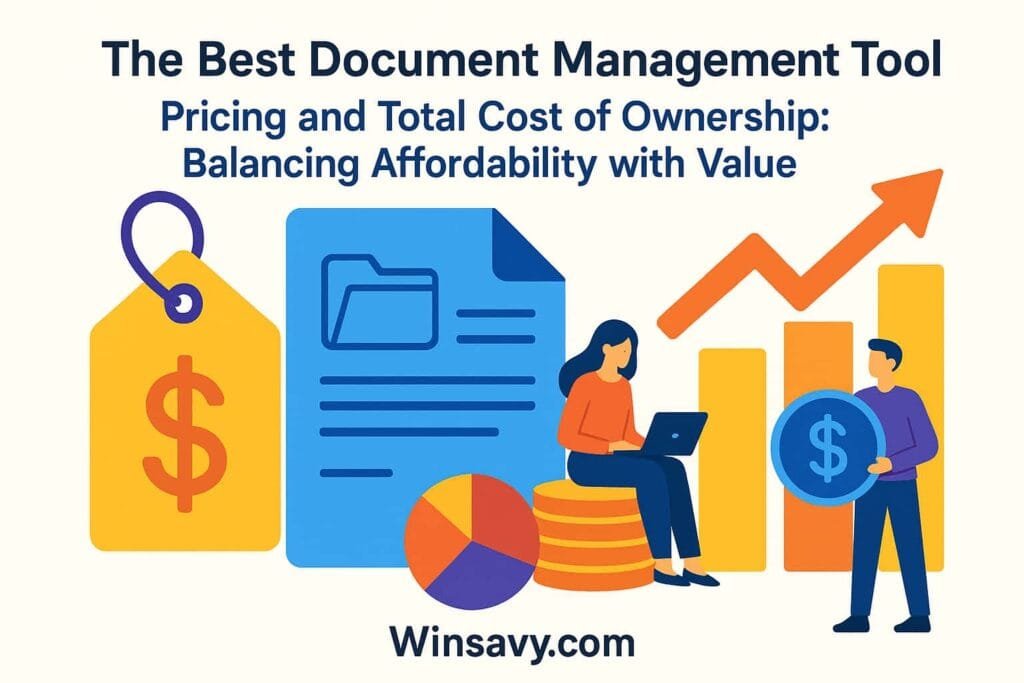 The investment in a document management system involves evaluating both immediate and long-term financial implications to ensure it delivers value commensurate with its cost.