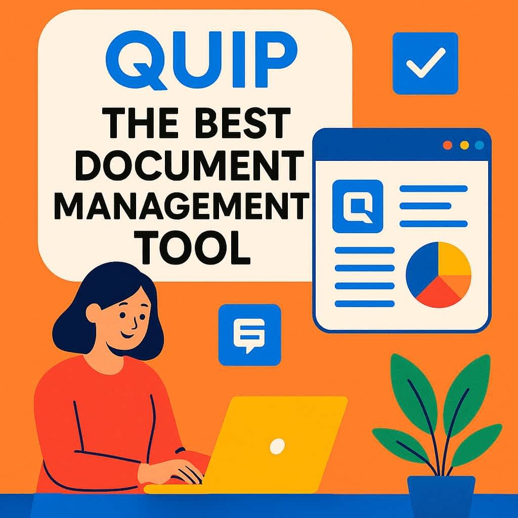 Quip sails into the document management sea with agility and collaboration as its main sails. It provides a refreshing, modern approach to document management and team collaboration. Quip combines documents, spreadsheets, and task lists into a single, seamless interface, encouraging real-time collaboration and communication. This approach reduces the barriers between document creation and collaboration, making it an ideal choice for teams that operate in fast-paced environments or those prioritizing fluid communication and project agility.