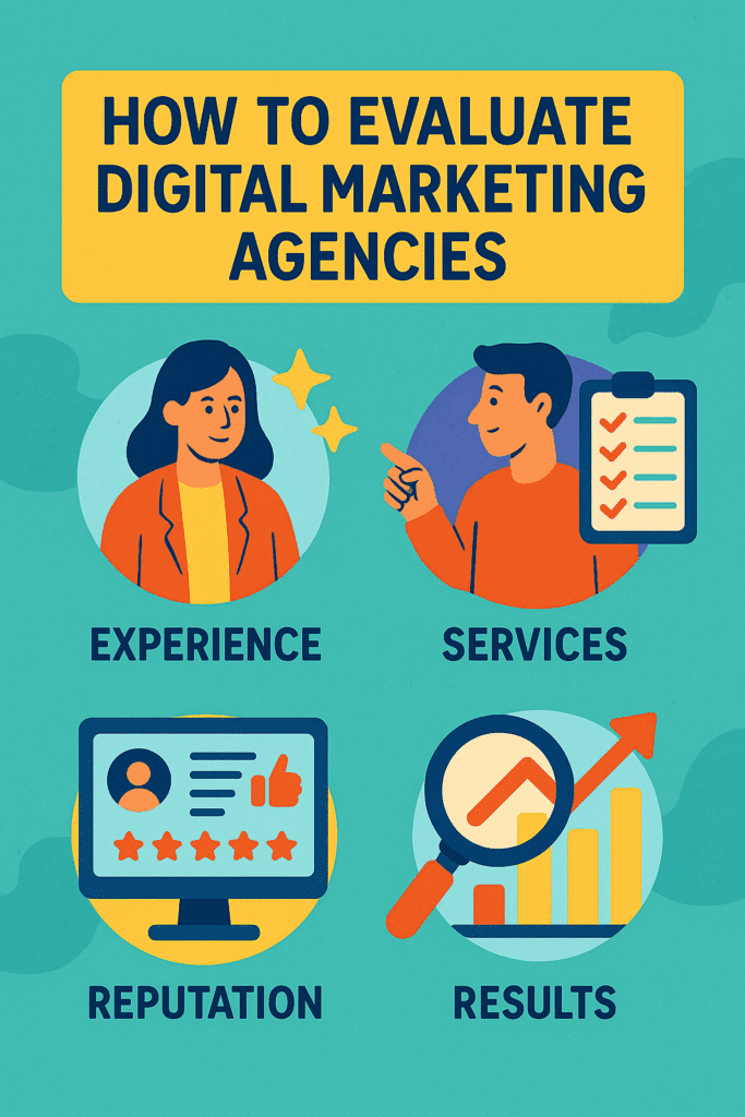 Choosing the right digital marketing agency in Bakersfield is essential to ensuring that your business achieves its marketing objectives and grows successfully. Here's a detailed guide on evaluating digital marketing agencies to help you make the best decision for your business.
