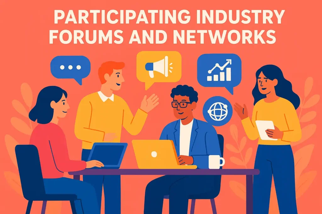 Participating in industry forums and networks is a strategic move for startup founders in Fresno who are searching for a reliable digital marketing agency. This approach not only broadens your perspective but also deepens your understanding of the local digital marketing landscape through active engagement and networking.