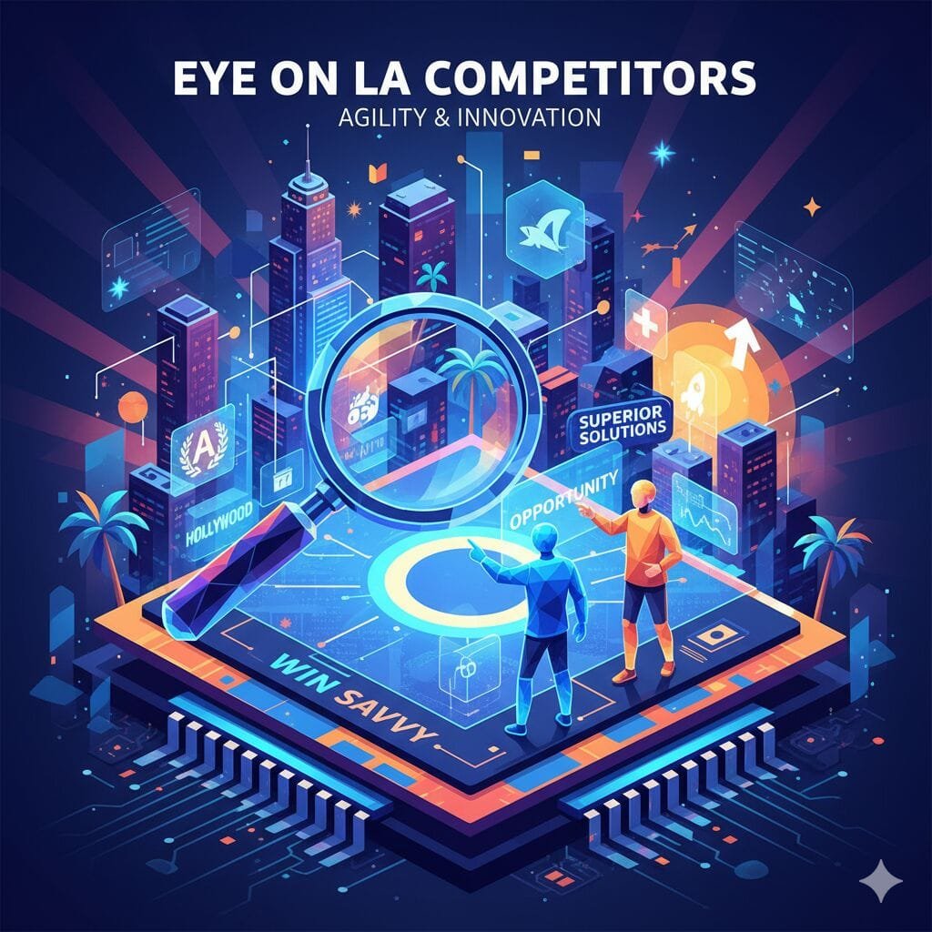 Keeping an eye on competitors in Los Angeles requires startups to be agile and forward-thinking. Conduct regular competitive analyses to understand their marketing moves, customer engagement strategies, and any new services or products they are offering. This insight can help you identify not only what is working well for others but also opportunities where your business could differentiate itself by filling gaps in the market or offering superior solutions.
