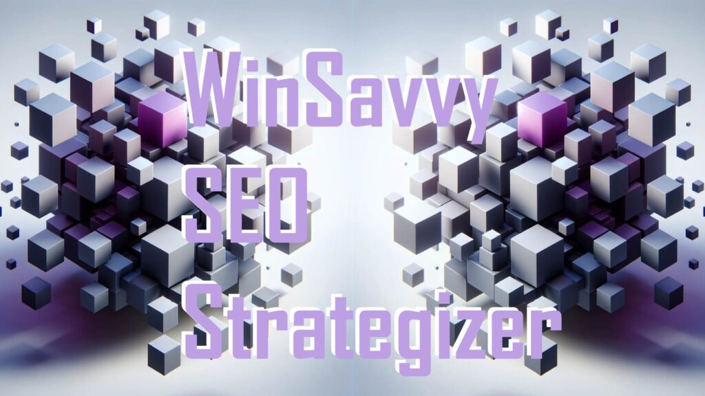 WinSavvy SEO strategizer allows you to create a search engine optimization and search engine marketing plan free and fast using AI.