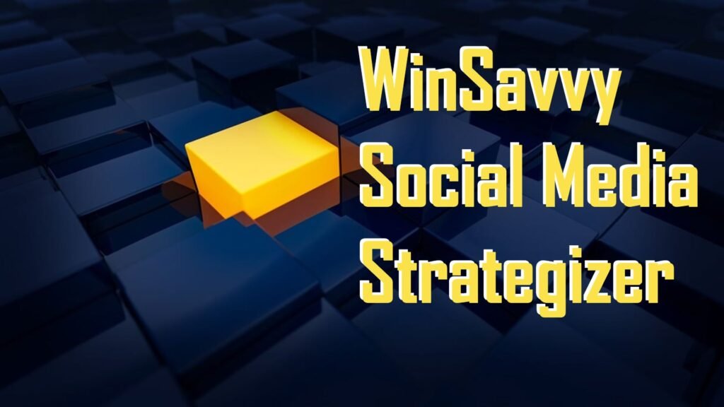 WinSavvy social media strategizer allows you to create a social media management and social media marketing plan free and fast using AI.