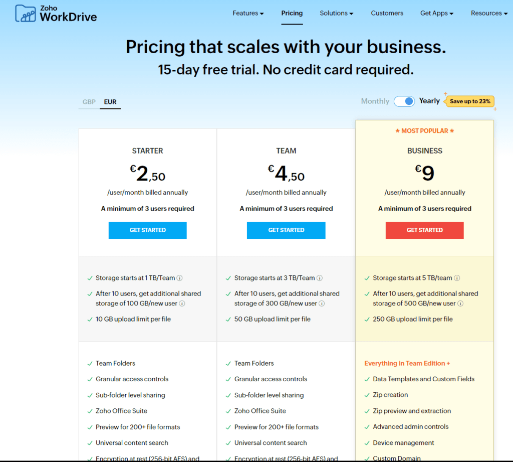 Zoho Docs