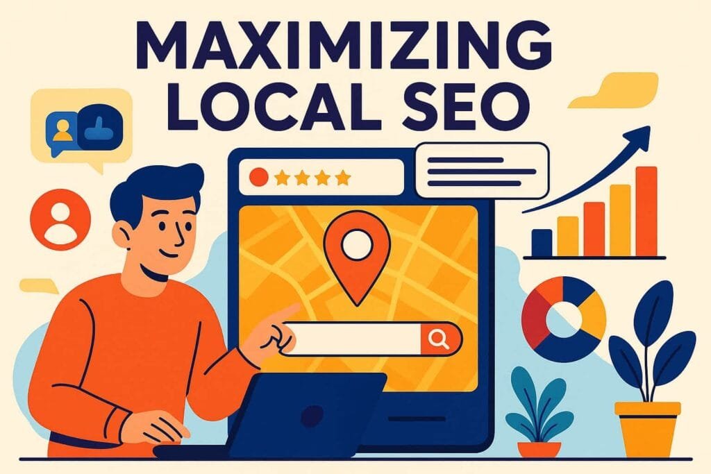 For startups in Irving, a critical strategy is to optimize for 'near me' search queries. This involves ensuring that local addresses, phone numbers, and other relevant contact information are not only present but consistently updated across all online platforms, including social media. Additionally, embedding a Google Maps location on your website can improve your SEO as it reinforces the geographical relevance of your business.