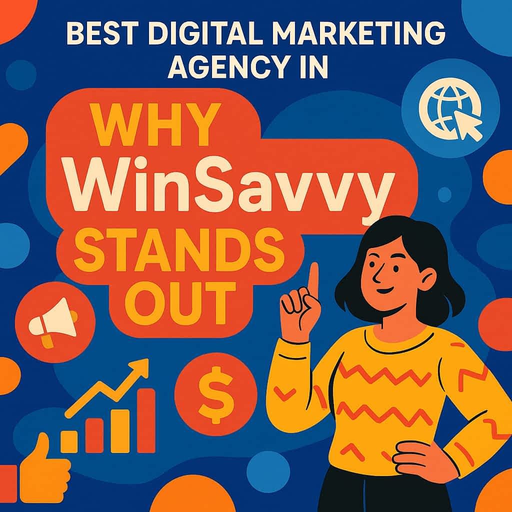 In the competitive realm of digital marketing, standing out from the crowd is no small feat. WinSavvy has established itself not just as another digital marketing agency but as a leader in crafting personalized, innovative, and results-driven marketing strategies. Here’s why WinSavvy is not just different, but better: