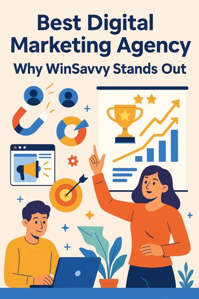 In the competitive realm of digital marketing, standing out from the crowd is no small feat. WinSavvy has established itself not just as another digital marketing agency but as a leader in crafting personalized, innovative, and results-driven marketing strategies. Here’s why WinSavvy is not just different, but better: