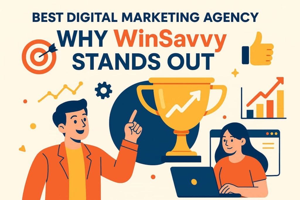 In the competitive realm of digital marketing, standing out from the crowd is no small feat. WinSavvy has established itself not just as another digital marketing agency but as a leader in crafting personalized, innovative, and results-driven marketing strategies. Here’s why WinSavvy is not just different, but better: