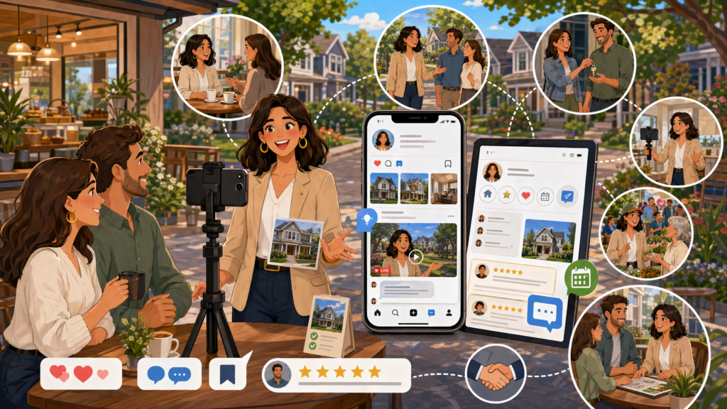 Social media can help real estate businesses grow, but only when it has a clear purpose. Posting just to stay active is not enough. Random content creates random results.