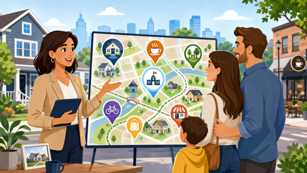 Most real estate marketing starts in the wrong place. It starts with the agent. It says things like “I am here to help,” “I can help you buy or sell,” or “Call me for your real estate needs.” These lines are not bad, but they are too common. They do not give people a strong reason to remember you.