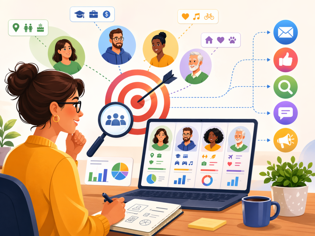 The fastest way to make digital marketing expensive is to speak to too many people at once. When a small business says, “Our product is for everyone,” it sounds hopeful, but it usually creates weak marketing. The message becomes too broad. The offer becomes too soft. The content feels plain. The ads cost more because they do not speak clearly to one kind of buyer.