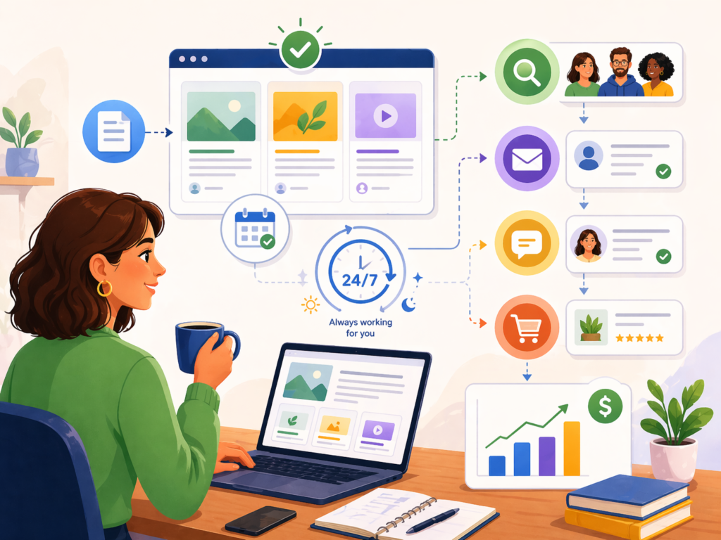 The mistake many small businesses make is simple. They publish random posts with no clear goal. One week they write about company news. The next week they write a broad “tips” article. Then they stop for three months because they do not see results.