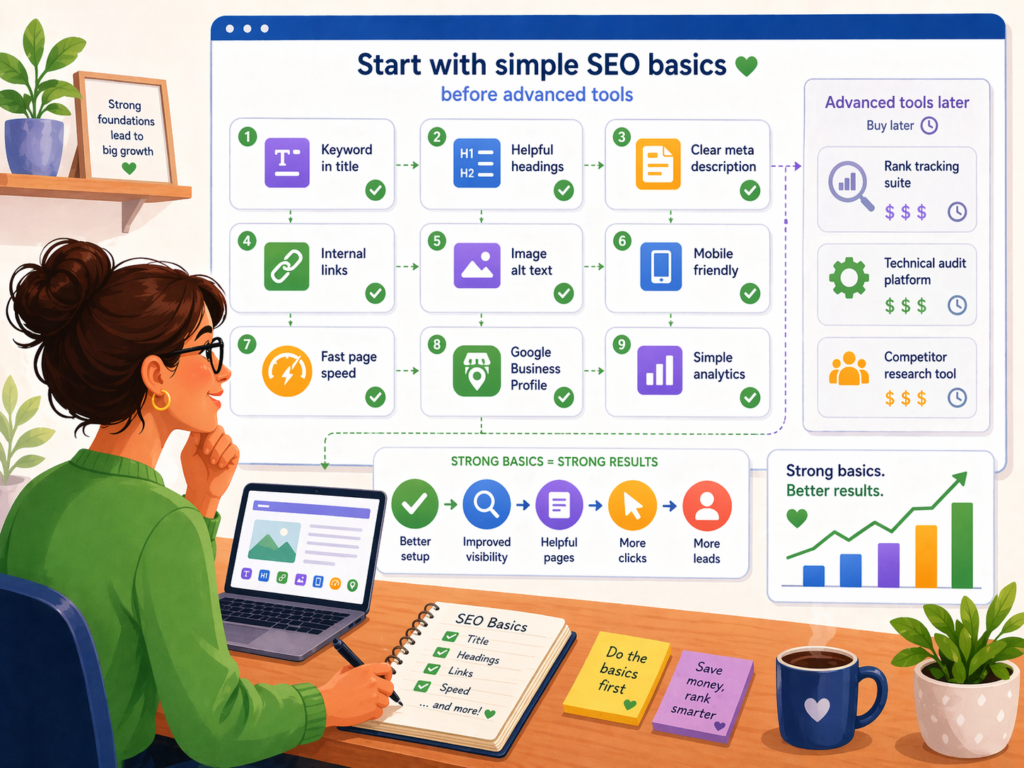 Google’s SEO documentation says basic SEO can make a noticeable impact and helps search engines crawl, index, and understand content. For a small business, that means clear site structure and useful pages are not optional extras. They are part of being found.