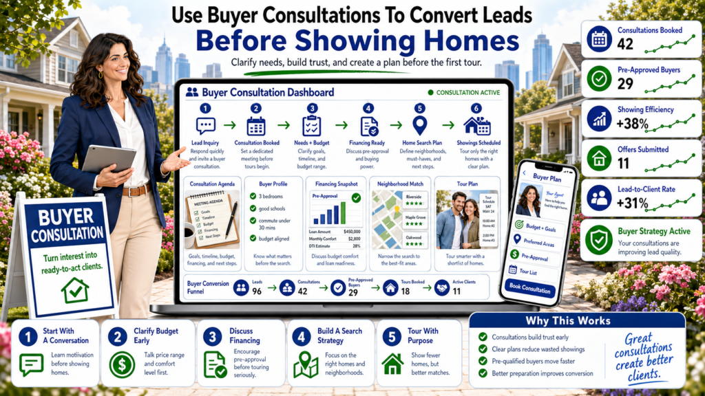 The buyer may not understand the market. They may not know their true budget. They may want homes that do not match their financing. They may have unrealistic expectations. They may not understand timelines. They may not know what makes an offer strong. They may not be ready to act when the right home appears.