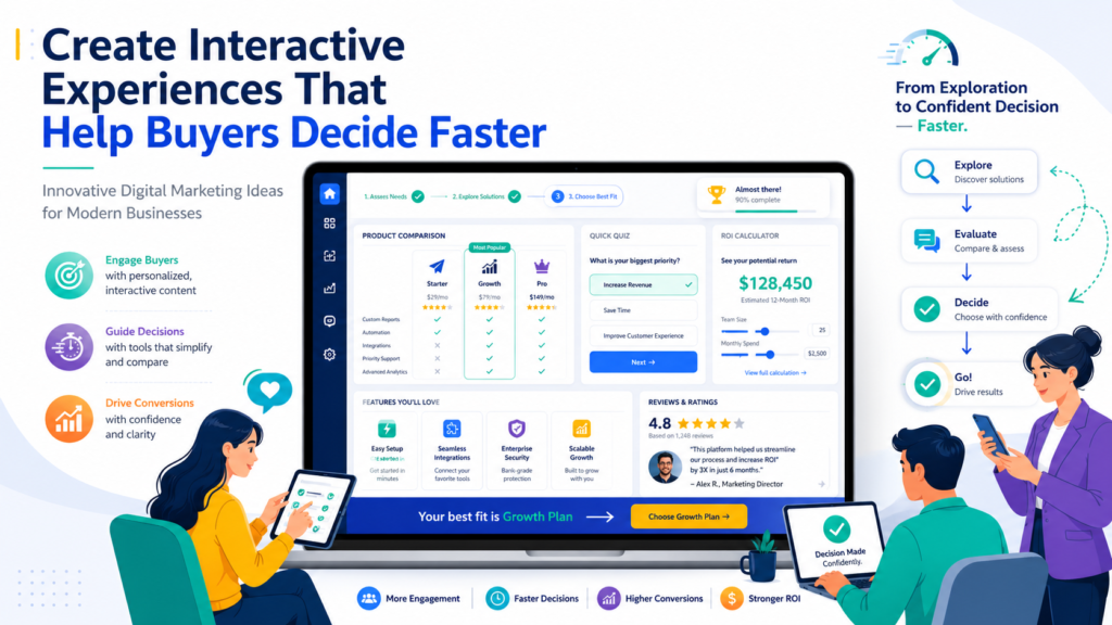 Modern buyers do not always want to read long pages before taking action. Sometimes they want a faster way to understand what they need.