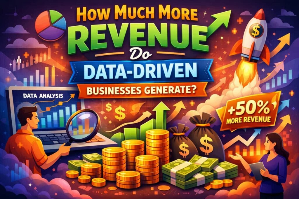 Businesses that use data effectively drive 60% more revenue than those that do not. This substantial increase highlights the financial benefits of data-driven marketing. By leveraging data to inform their strategies, businesses can identify high-value opportunities, optimize their marketing spend, and achieve better results.