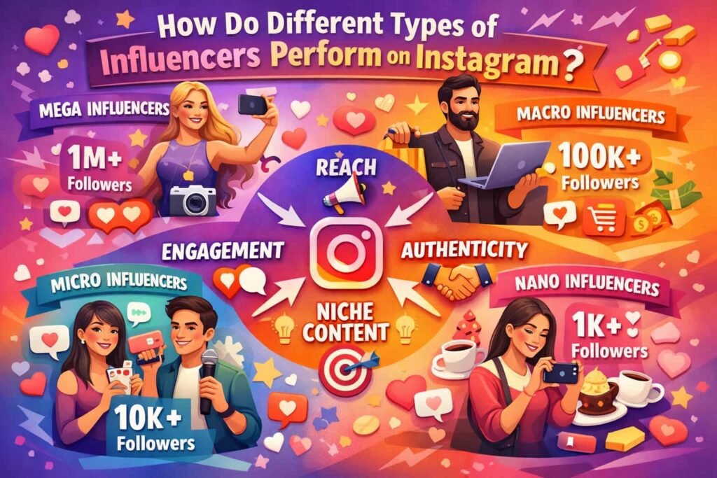 Nano-influencers, those with 1,000 to 10,000 followers, have the highest engagement rates at 2.53%. These smaller influencers often have highly engaged audiences that trust their recommendations, making them valuable partners for brands looking to achieve high engagement.