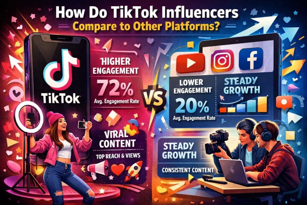 TikTok influencers with 1,000 to 5,000 followers have an impressive engagement rate of 15.04%. This high engagement level is due to TikTok's algorithm, which promotes content that resonates well with viewers, regardless of the creator's follower count. As a result, even smaller influencers can achieve significant reach and interaction on this platform.