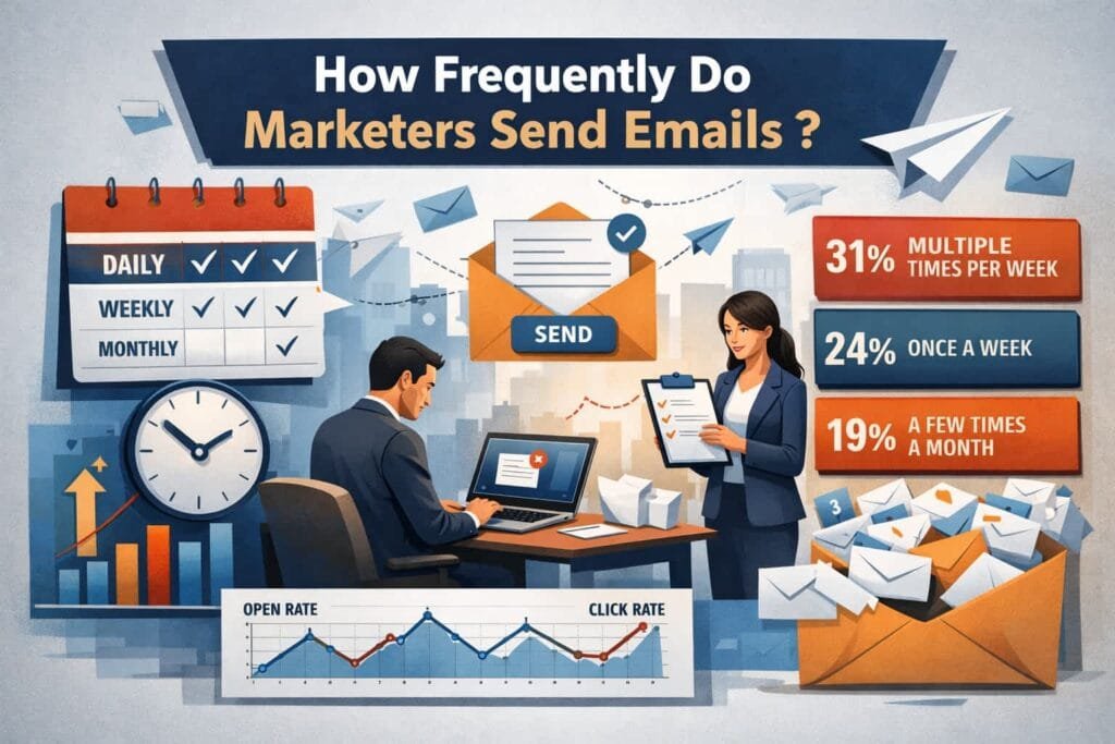 Consistency is key in email marketing, with 35% of marketers choosing to send 3-5 emails per week. This frequency helps keep your brand top-of-mind without overwhelming your subscribers. However, finding the right balance is crucial. Monitor your engagement metrics and subscriber feedback to adjust your email frequency to suit your audience's preferences.