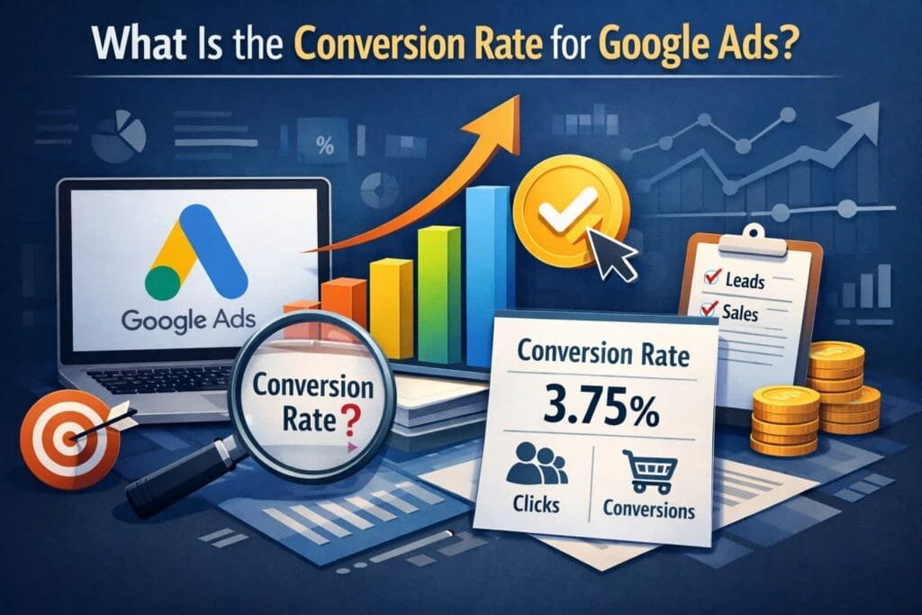 The average conversion rate for Google Ads is 4.40%, indicating the effectiveness of PPC in driving actions that lead to sales or other valuable outcomes. To improve your conversion rates, focus on creating highly relevant ads and landing pages that align with user intent.