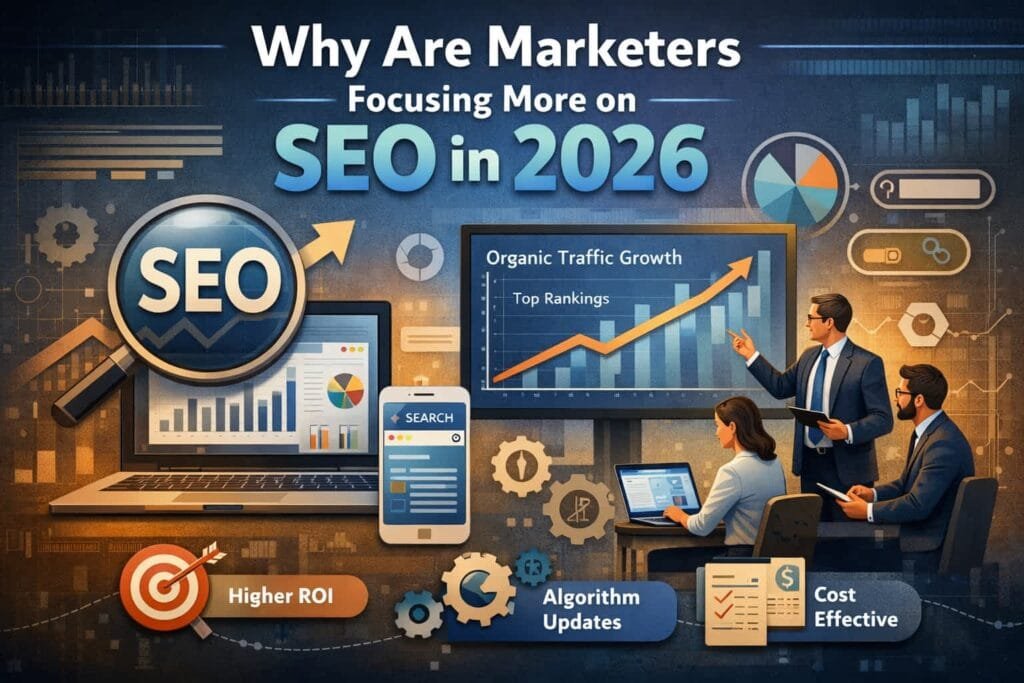 64% of marketers plan to focus more on search engine optimization (SEO) this year. SEO remains a critical component of digital marketing because it helps improve a website's visibility in search engine results, driving organic traffic.