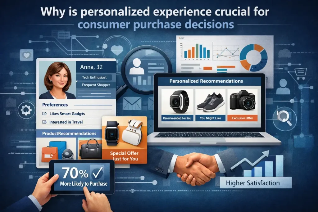 80% of consumers are more likely to purchase from a brand that offers personalized experiences in 2024. Personalized experiences make customers feel valued and understood, leading to higher satisfaction and loyalty.