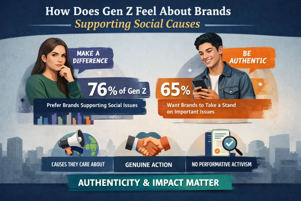 Gen Z is passionate about social causes and expects brands to take a stand. They prefer to support companies that align with their values and contribute to the greater good. Whether it’s environmental sustainability, social justice, or other important issues, aligning your brand with these causes can strengthen your connection with Gen Z.